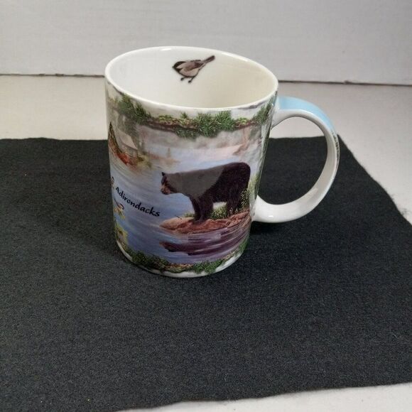 Adirondack Bear Chick a DeeCabin Mug Countrycore Cottagecore Grandmacore Kitsch - Picture 2 of 7